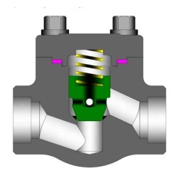 1 1/2" POWELL FS 800# SW BB CK