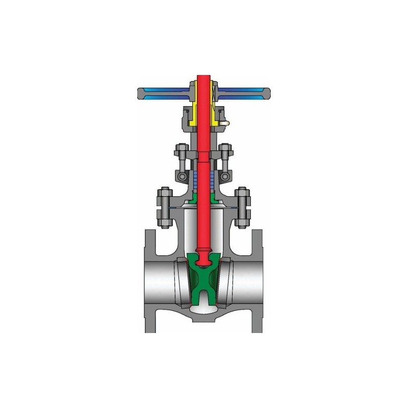 3" POWELL 1503 CS GATE VALVE  