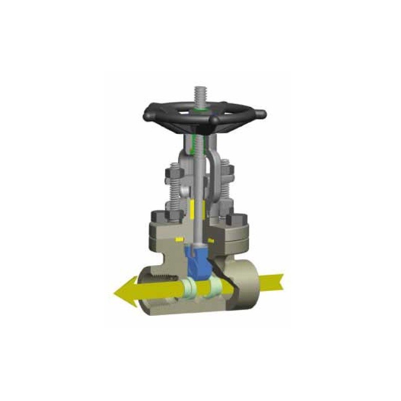 1/2" 363 VOGT FLG GATE VALVE  