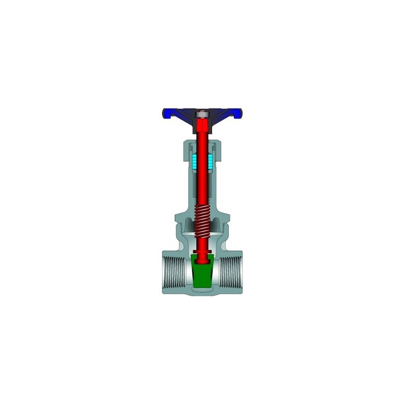 1/2" POWELL 1832 SS THRD GATE 